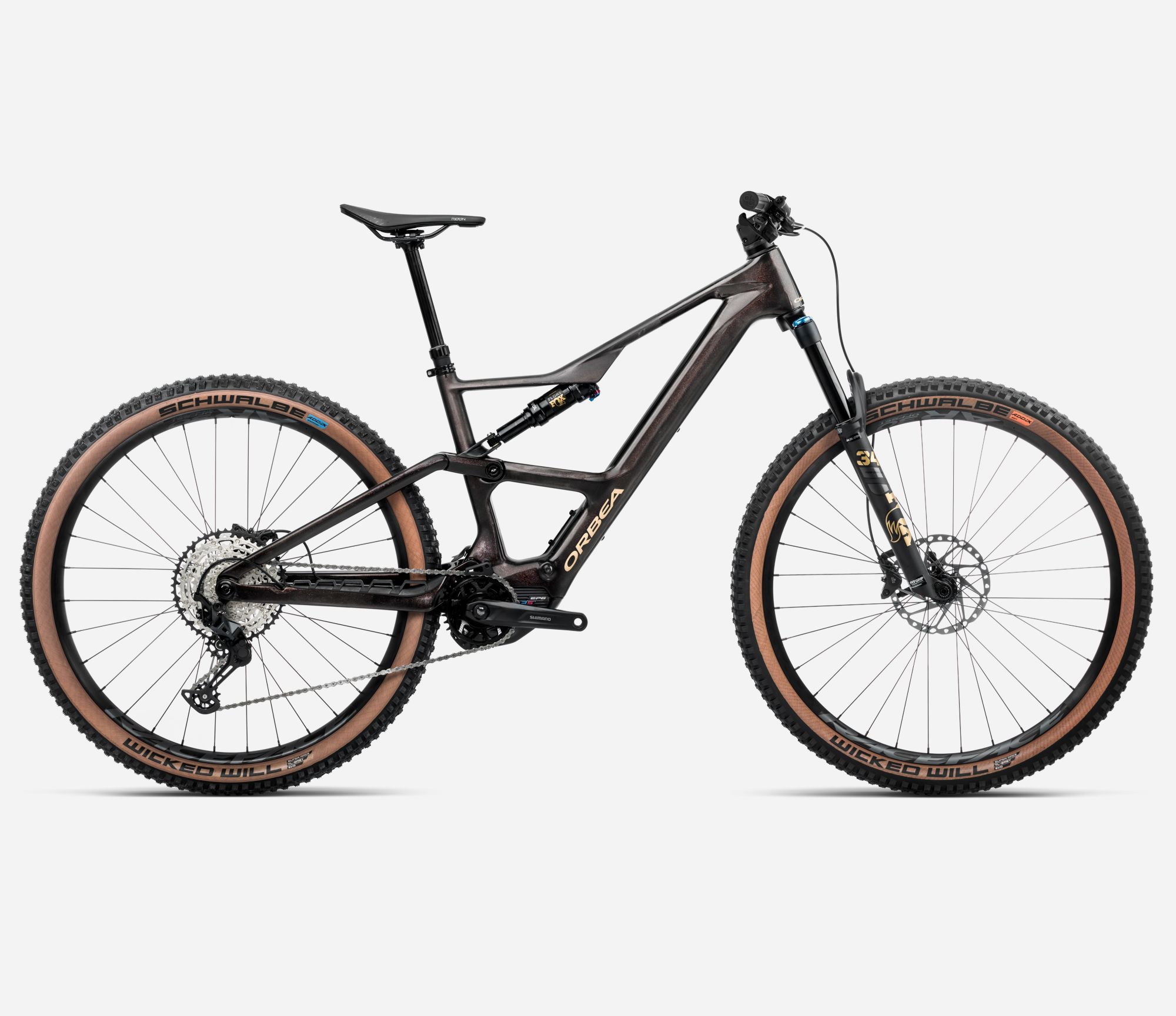 Orbea Rise SL M20 630Wh Carbon Dual Suspension Mountain eBike 2025