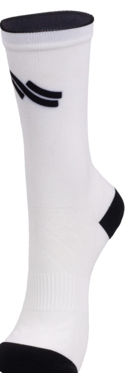 Cycle Lab Printed Solid White Unisex Socks