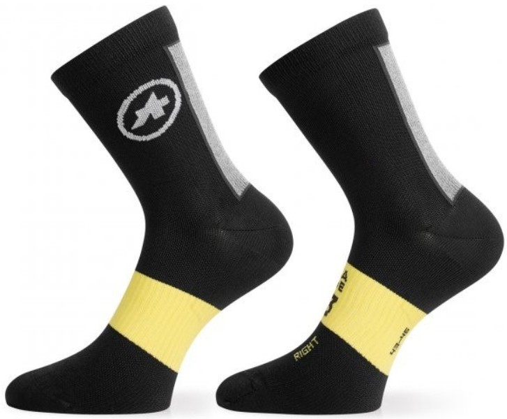 Assos Unisex Black Springfall Socks