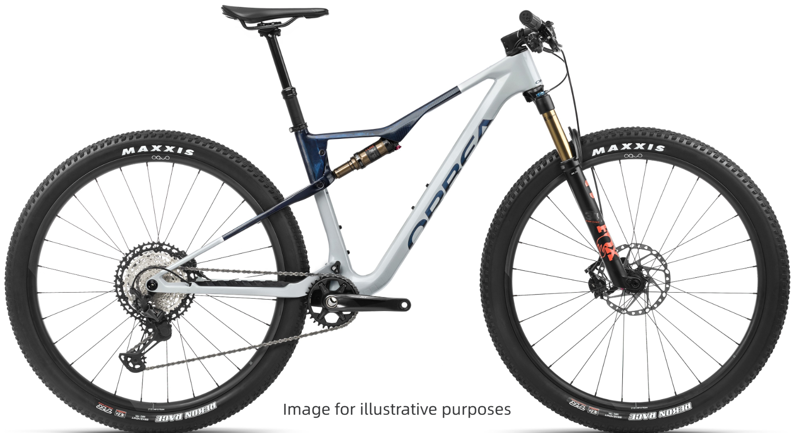 Demo Orbea Oiz M10 Dual Suspension Carbon Mountain Bike - Small