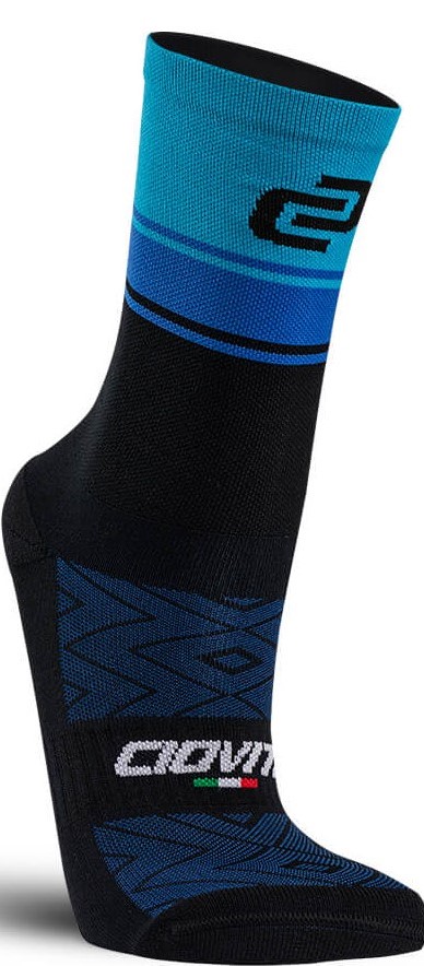 Ciovita Crew Blue Stripe Unisex Socks