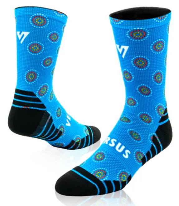 Versus Active Crew Shweshwe Unisex Socks