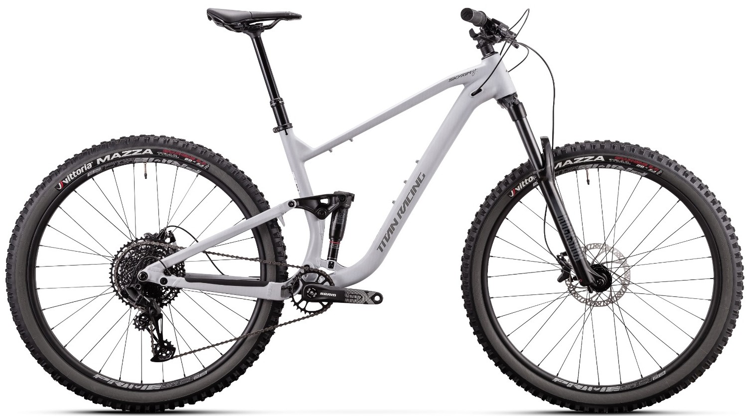 Titan Skyrim Dash ST Aluminium Dual Suspension Mountain Bike 
