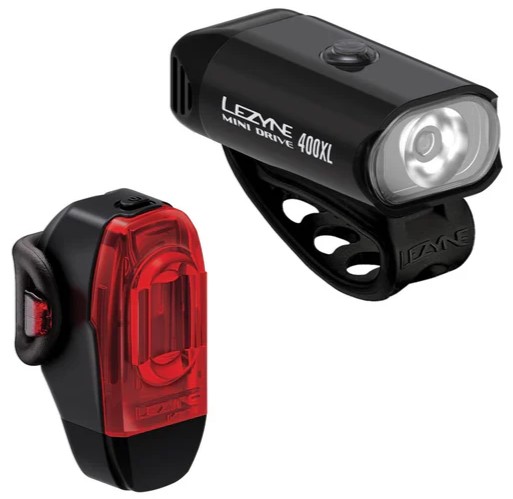 Lezyne Mini Drive 400XL and KTV Drive+ Light Set 