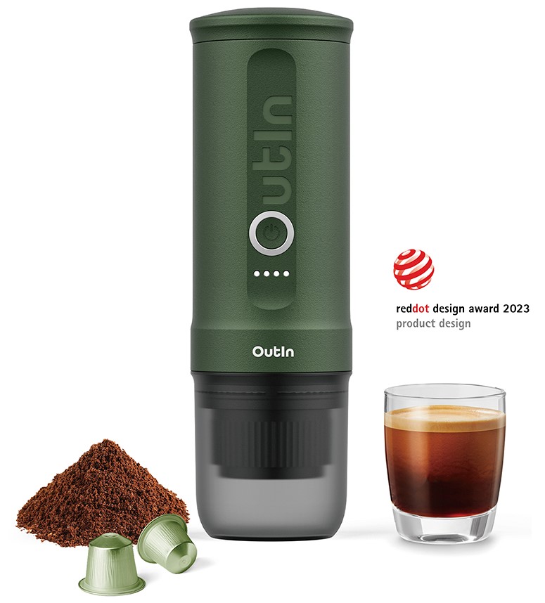 Outin Nano Portable Electric Espresso Machine 