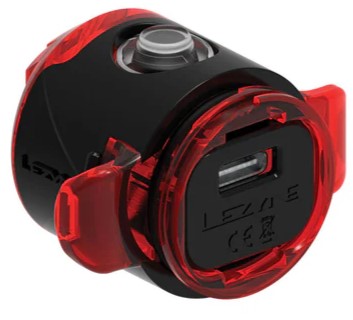 Lezyne Femto USB C Drive 15 LED Rear Light 