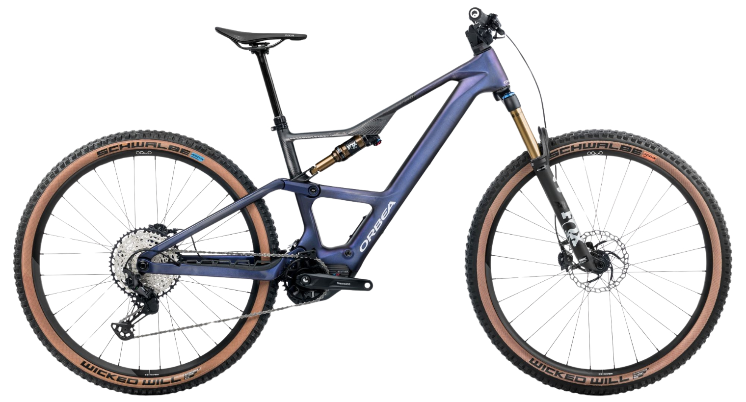 Orbea Rise SL M10 630Wh Carbon Dual Suspension Mountain eBike 2025