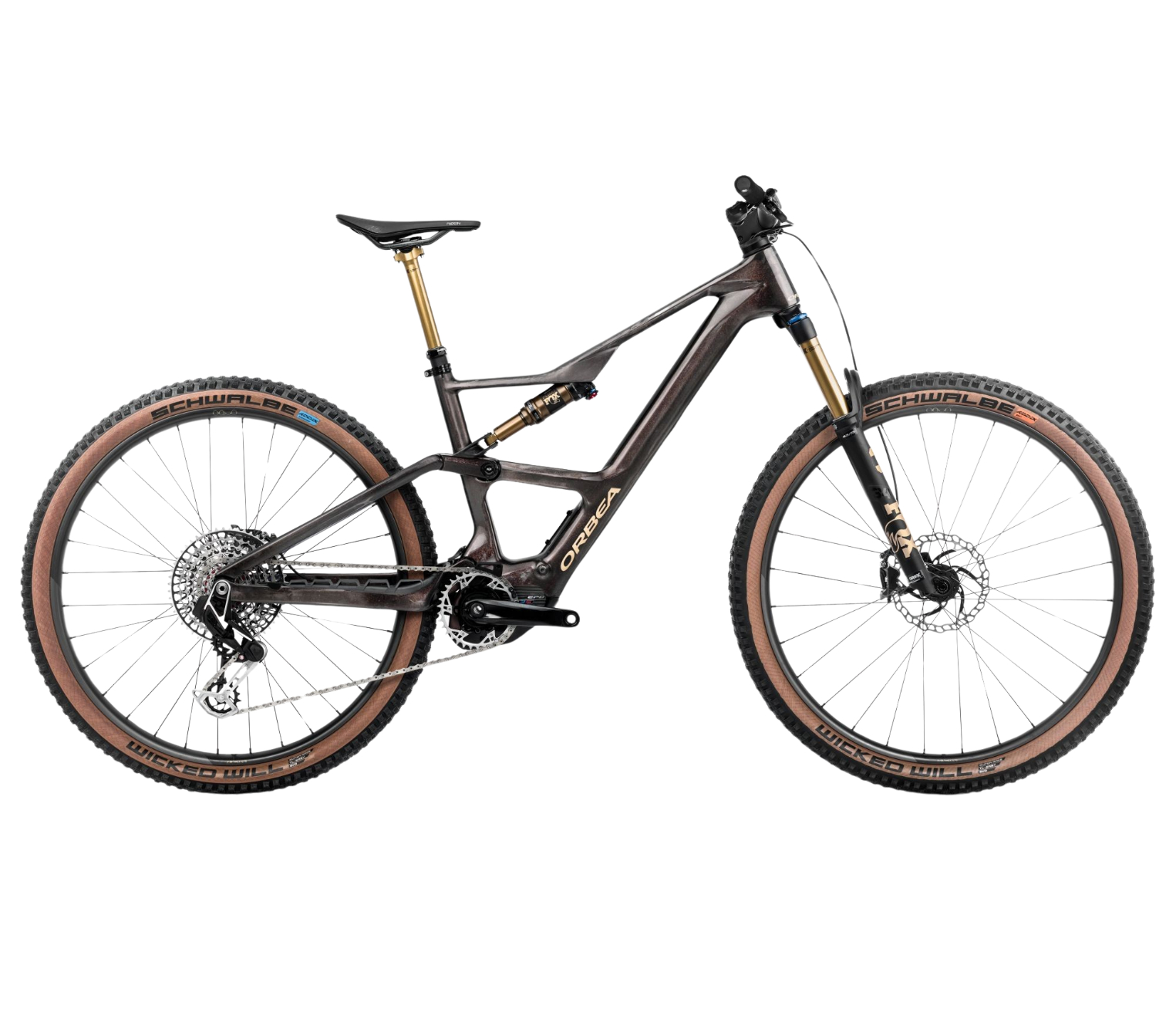 Orbea Rise SL M-LTD 630Wh Carbon Dual Suspension Mountain eBike 2025