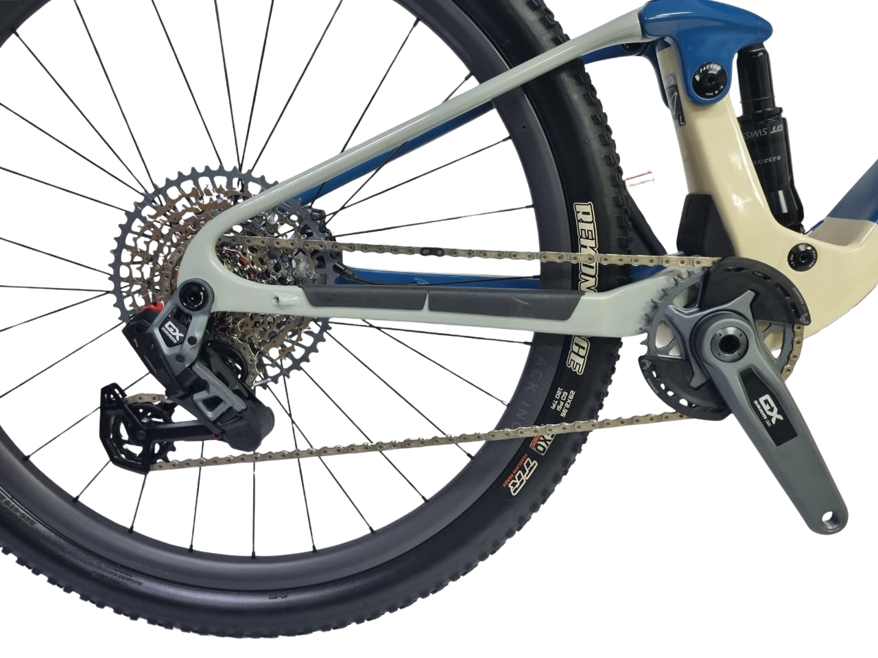 Factor Lando XC Carbon Dual Suspension Mountain Bike - Large