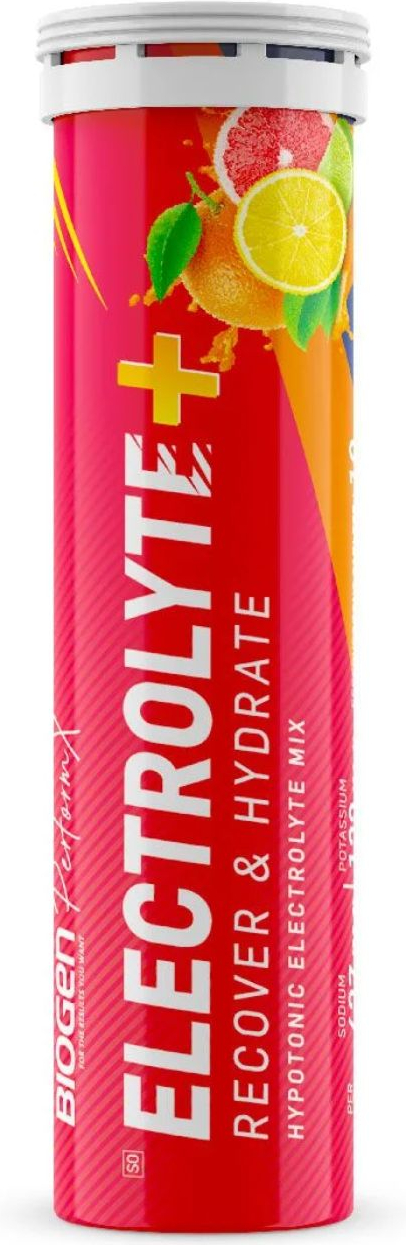 Biogen Electrolyte+ 10 Tabs - Citrus