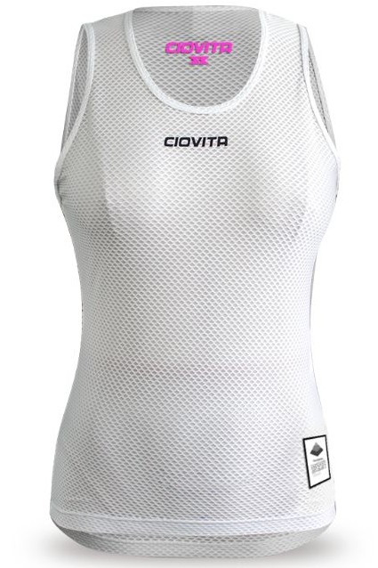 Ciovita Ladies Black White Strato 2-Pack Vests