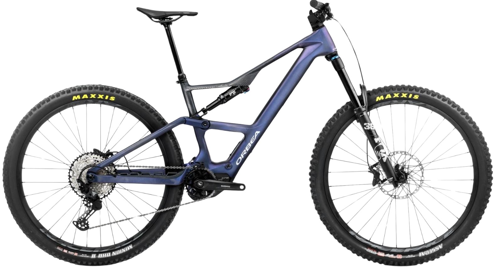 Orbea Rise LT M20 630Wh Carbon Dual Suspension Mountain eBike 2025 