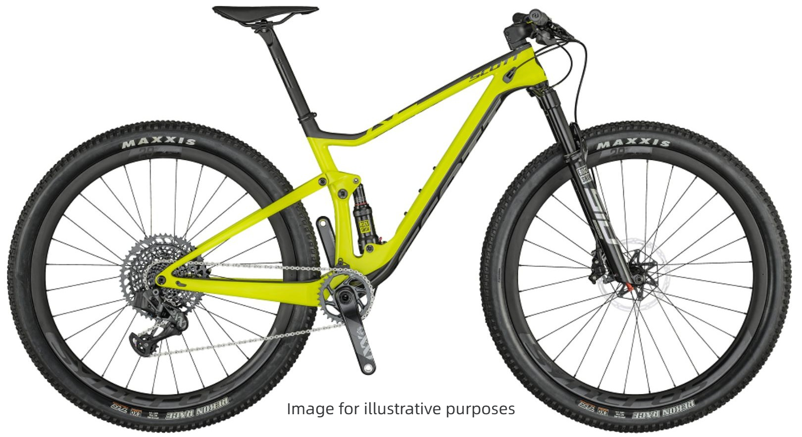 Demo Spark RC 900 WC AXS Dual Suspension Carbon Mountain Bike BLK Y 2021