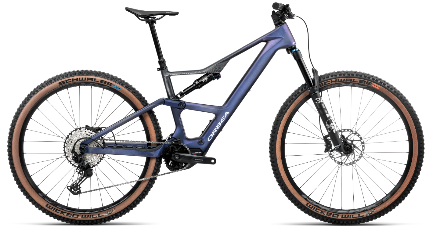 Orbea Rise SL M20 630Wh Carbon Dual Suspension Mountain eBike 2025