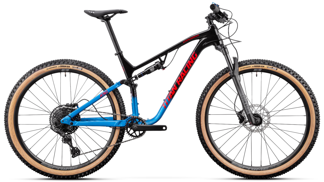 Titan Cypher RS Sport Dual Suspension Aluminium Mountain Bike 2023 