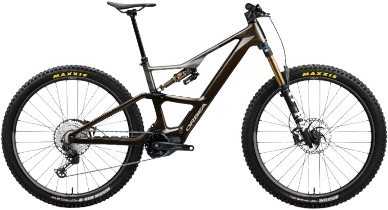 Orbea Rise LT M10 630Wh Carbon Dual Suspension Mountain eBike 2025