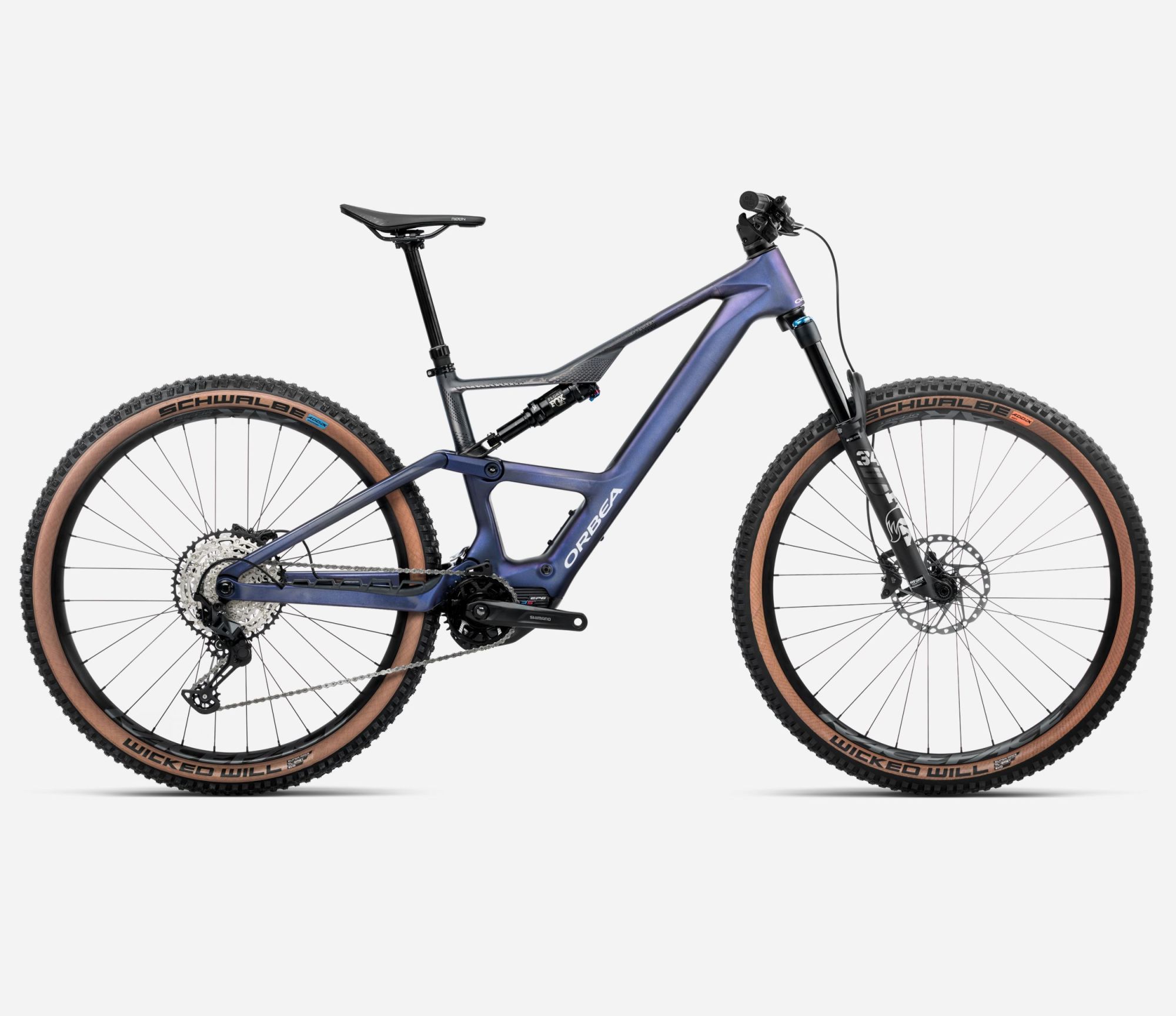 Orbea Rise SL M20 630Wh Carbon Dual Suspension Mountain eBike 2025