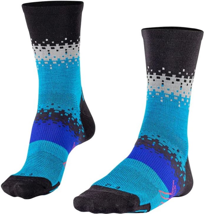 Falke BCool Blue and Black Unisex Unisex Socks