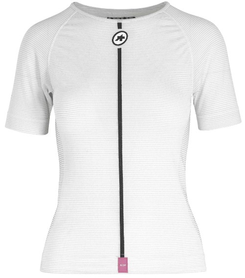 Assos Ladies White Summer Skin Layer Short Sleeve Base Layer