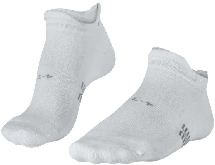 Falke Luxe White Hidden Socks