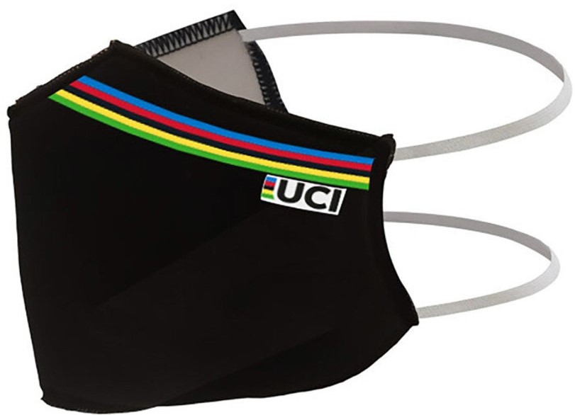 Santini Unisex Black Face Mask