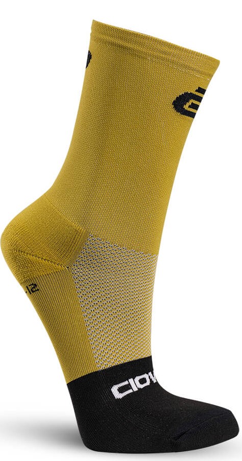 Ciovita High Top Mustard Unisex Socks 