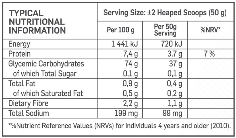 Biogen Cream of Rice Porridge 500g Tub