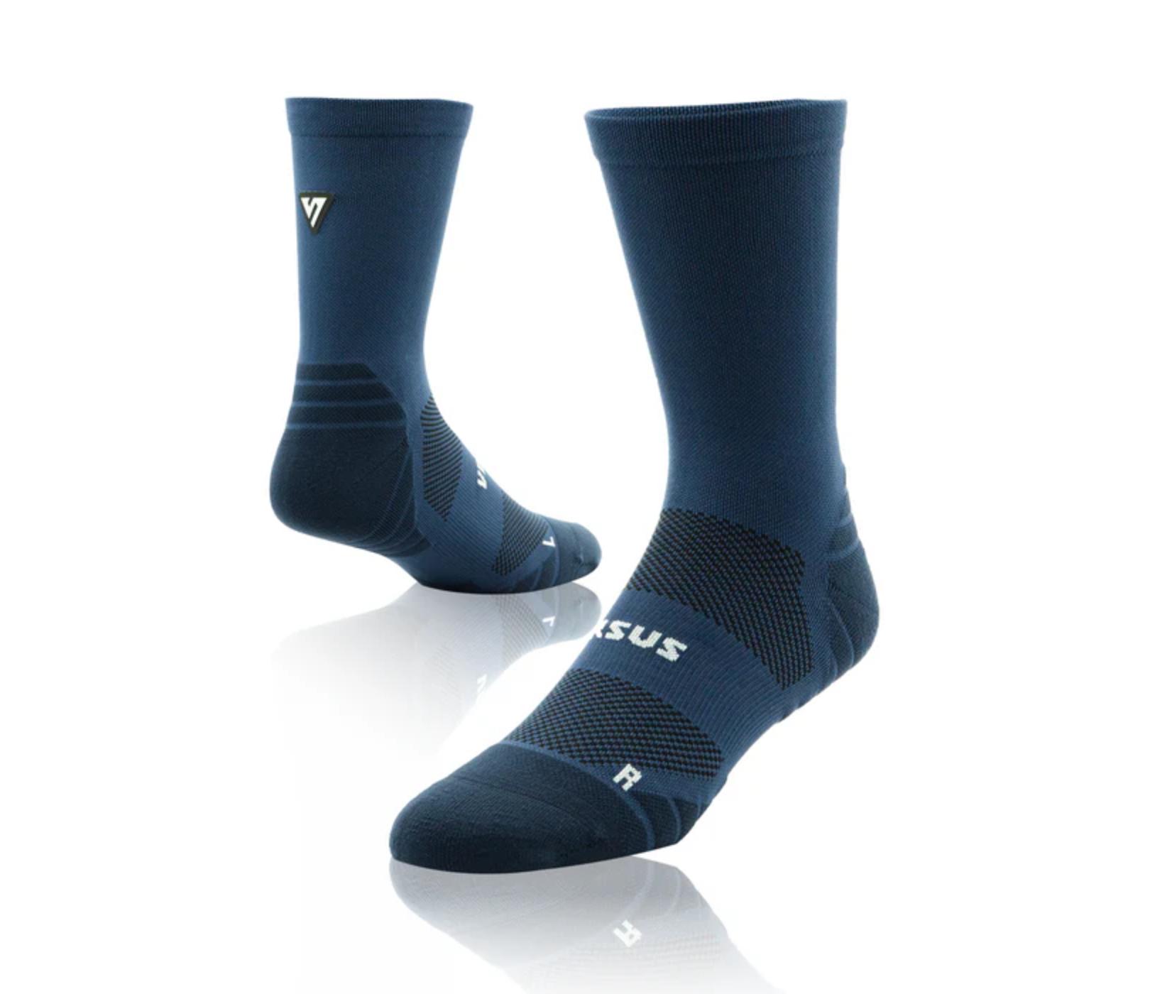 Versus Classic Navy Active Crew Tab Unisex Socks 
