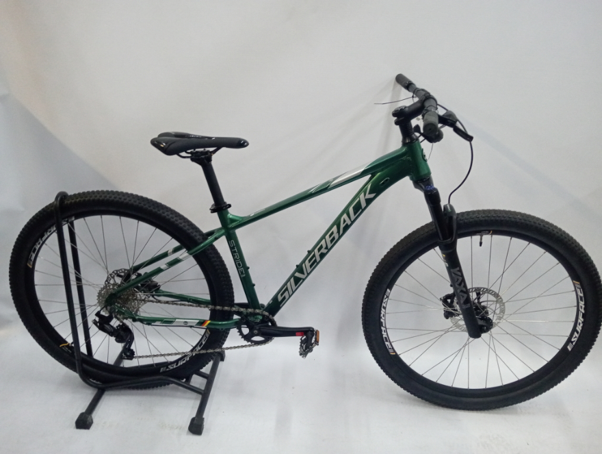 Demo Silverback Stride Comp Hardtail Aluminium Mountain Bike29" GREEN M