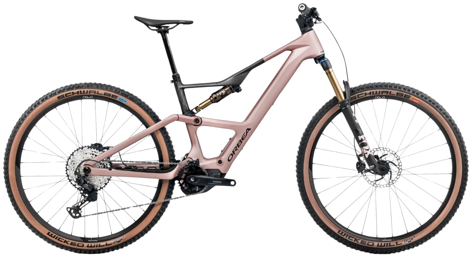 Orbea Rise SL M10 630Wh Carbon Dual Suspension Mountain eBike 2025 