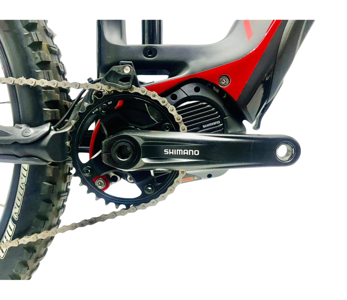 Pre-Owned Merida E One- Forty Carbon Mountain E-Bike - Medium