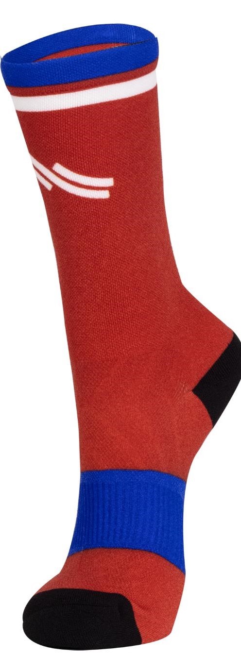 Cycle Lab Printed Red Unisex Socks 