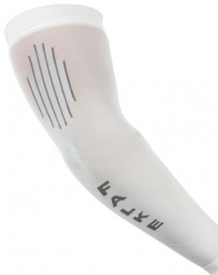 Falke Unisex White Arm Sleeve