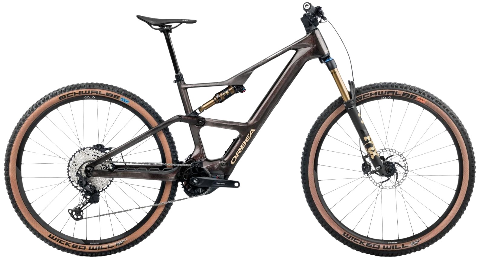 Orbea Rise SL M10 630Wh Carbon Dual Suspension Mountain eBike 2025 