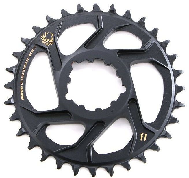 SRAM Eagle X-Sync 2 32T Direct Mount 12-Speed MTB Chainring - Gold