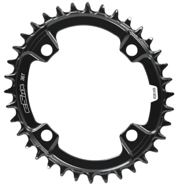 Csixx Thick Thin 104 BCD 36T Oval Chainring