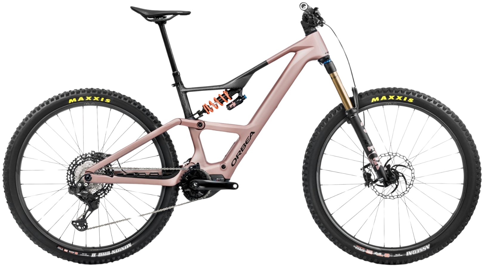 Orbea Rise LT M-Team 630Wh Carbon Dual Suspension Mountain eBike 2025