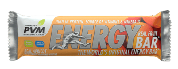 PVM Energy Real Fruit 45g Bar - Apricot 