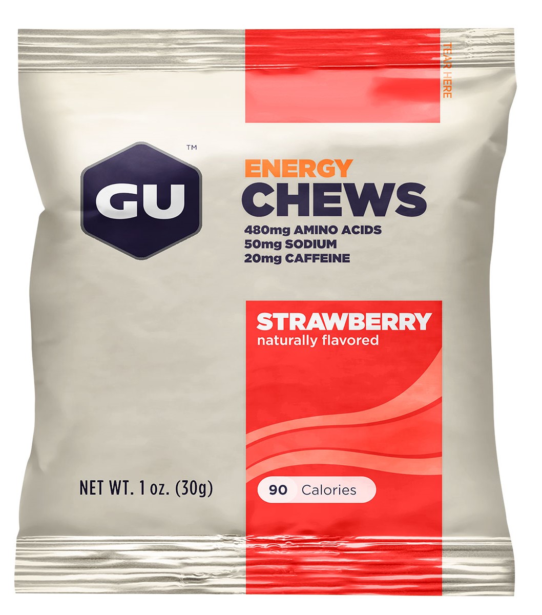 GU Strawberry Double Serve Chews