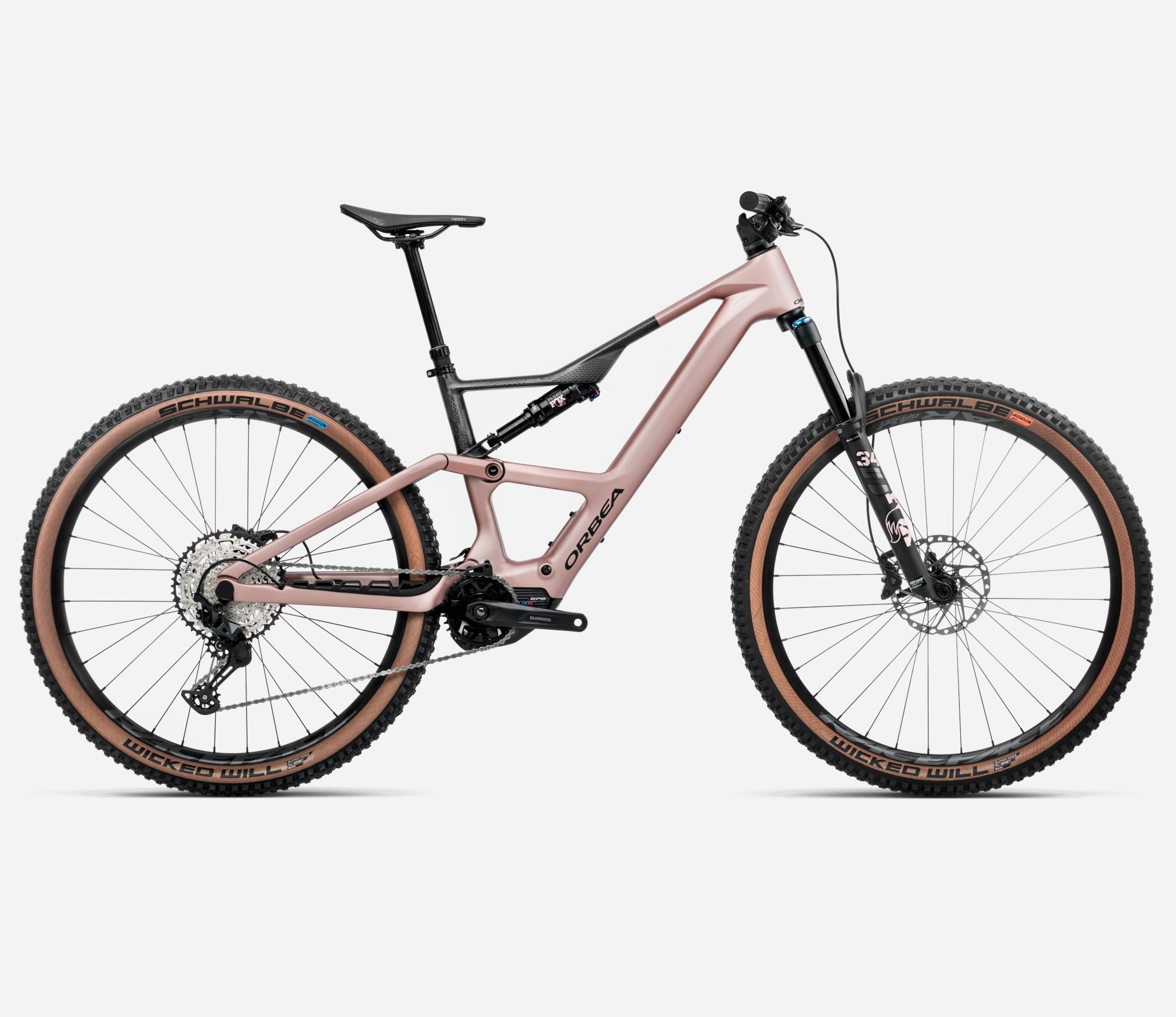 Orbea Rise SL M20 630Wh Carbon Dual Suspension Mountain eBike 2025