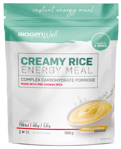 Biogen Cream of Rice Porridge 500g Tub