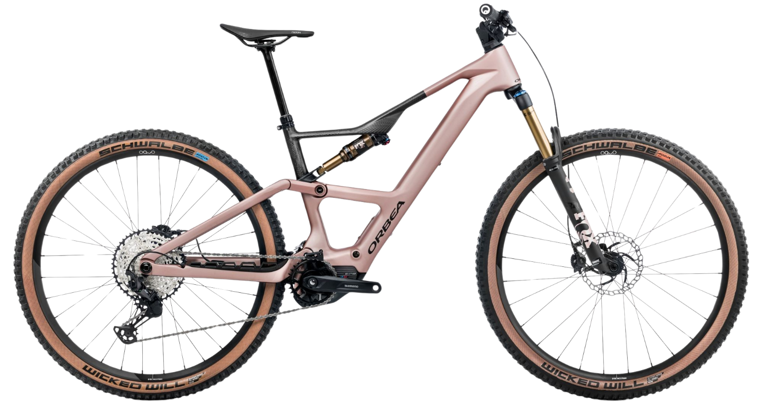 Orbea Rise SL M10 630Wh Carbon Dual Suspension Mountain eBike 2025