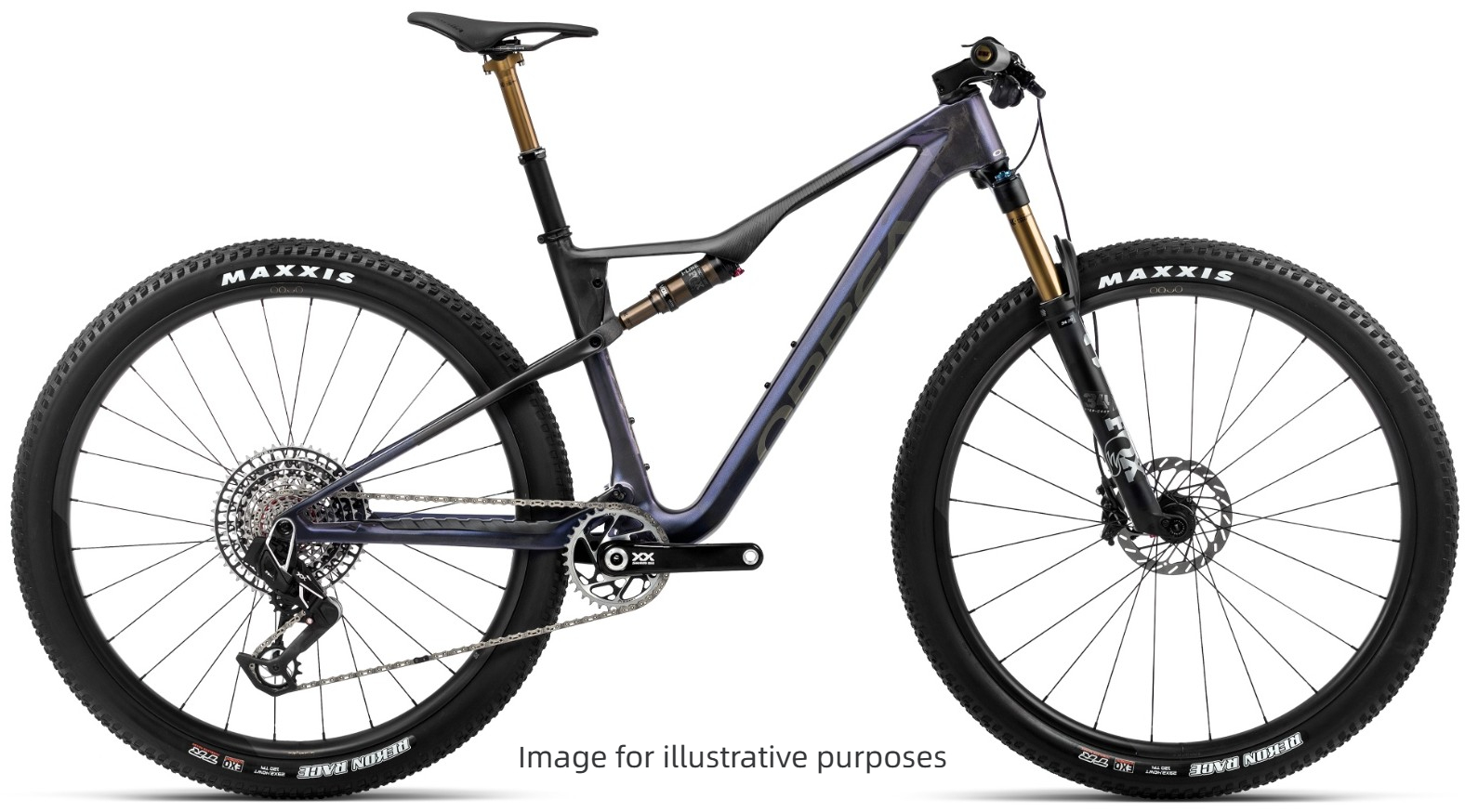 Demo Orbea Oiz M-LTD Dual Suspension Carbon Mountain Bike - Extra Large