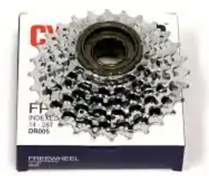 Cycloplus 6spd 14-28T Freewheel Cluster 