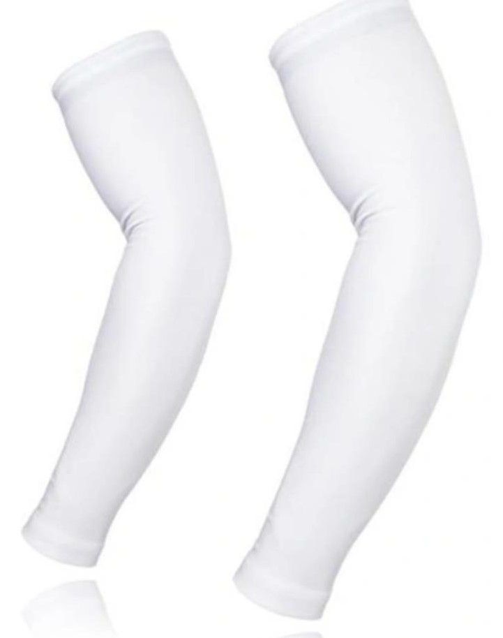 Wattz 10 & 8 UV White Arm Sleeves 