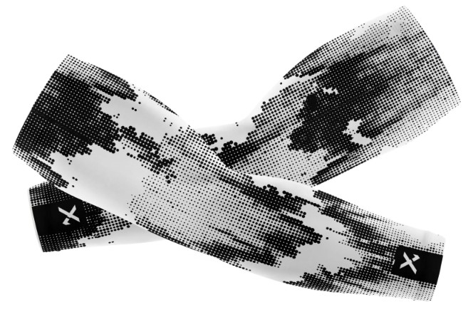 Sox UV Gravel White Arm Sleeves