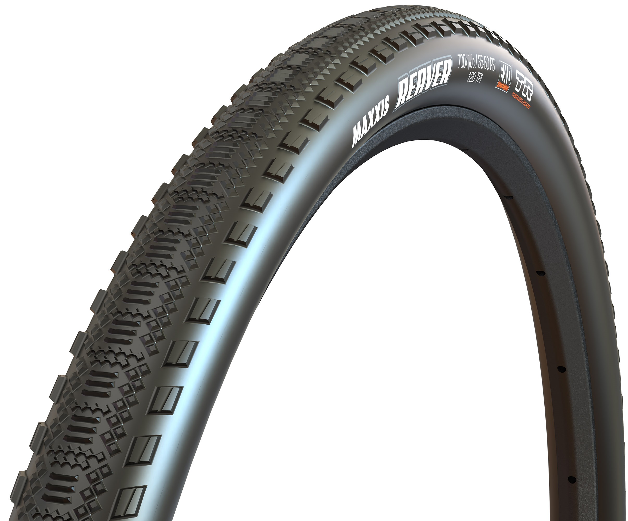 Maxxis Reaver EXO 120TPI TR 700x45c Gravel Tyre 