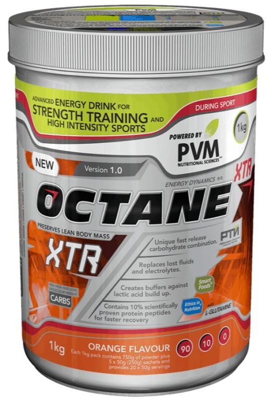 PVM Octane XTR 1kg Tub - Orange 