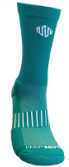 Keep Moving Ultra Emerald Green Unisex Socks 
