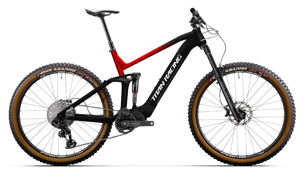 Titan Volt E-Three Aluminium Dual Suspension Mountain eBike 2025
